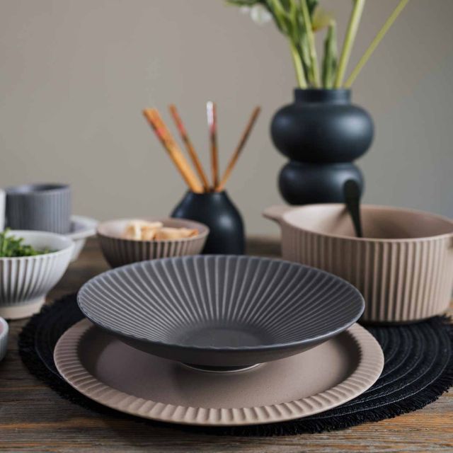 קערת הגשה פורצלן - סדרת Terra