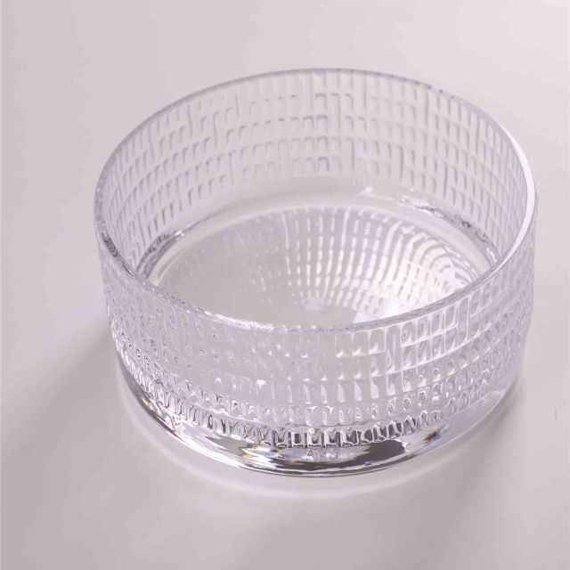 קערת הגשה זכוכית 20 ס”מ – דגם PEONY