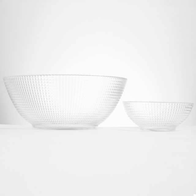 סט 7 קערות זכוכית להגשה