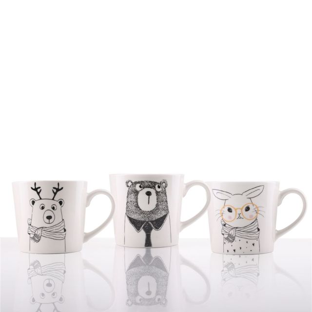 מאג פורצלן Teddy - צבע רנדומלי