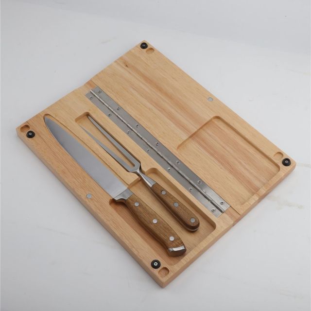 מארז 3 חלקים לחיתוך והגשת בשר