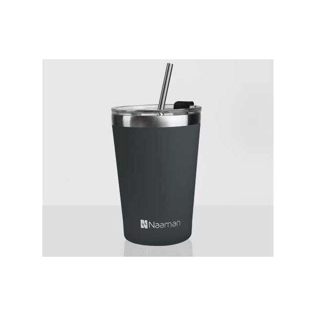 כוס תרמית עם קש סדרת Splash