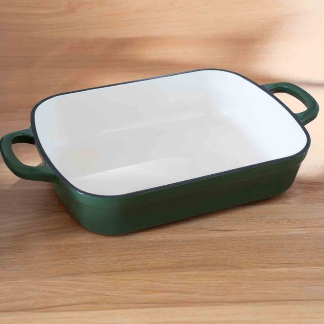 תבנית יציקת ברזל 3 ליטר Cast Iron – ירוק