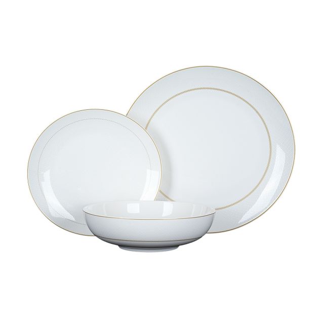 סט מערכת אוכל Cuba ל־6 סועדים – פורצלן ניו בון