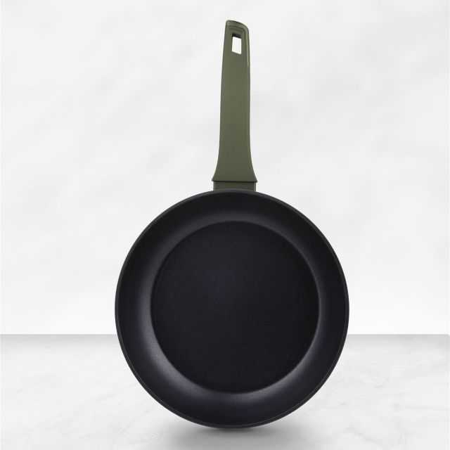 מחבת אלומיניום 24 ס”מ ירוק זית סדרת Americano