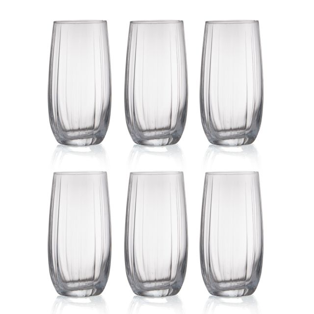 סט 6 כוסות לונג LINKA