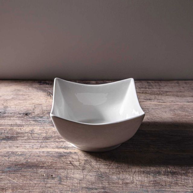 קערות מרובעות SIMPLY WHITE