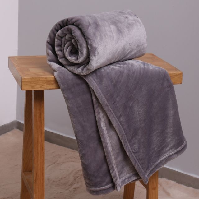 שמיכת מעבר מיקרופייבר - Solid