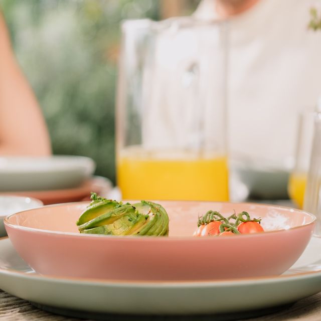 קערת הגשה נמוכה - Clay