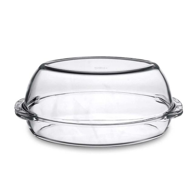 סיר זכוכית אובלית BORCAM